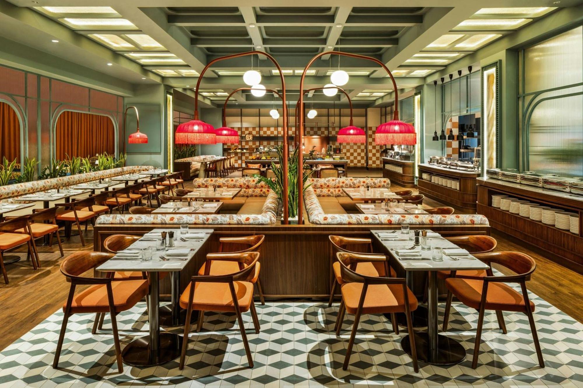 อัจมัน ซารัย อะ ลักชัวรี คอลเลคชั่น รีสอร์ต อัจมัน Hotel อัจมาน ภายนอก รูปภาพ The interior of the restaurant